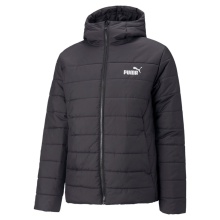 Puma Quilted Jacket Essential with Hood (padded, warm) black Men